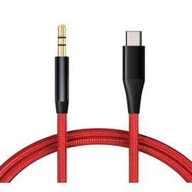 Aux Cable USB-C to 3.5mm Audio Cord Compatible with Lenovo Tab P11 Pro (2020,2022)/P11 Plus (2021)/Yoga Tab 11 (2021), Car Stereo Aux-in Adapter Speaker Jack Wire Braided Type-C