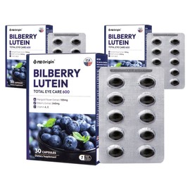 Ende Origin Bilberry Lutein Total Eye Care, 30 Tablets, 3 Pieces / 엔젯오리진 빌베리 루테인 토탈 아이케어, 30정, 3개