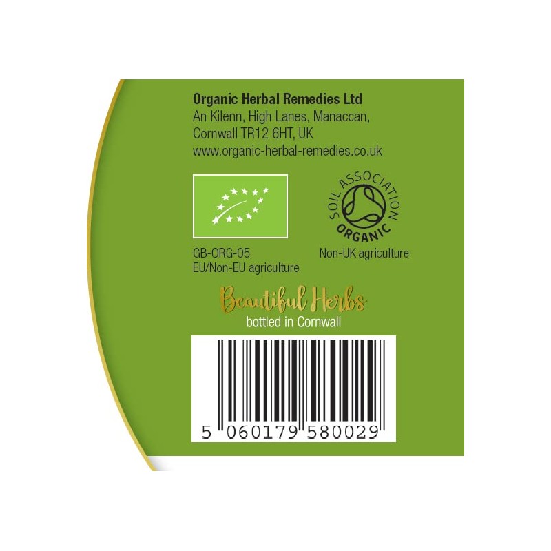 Organic Herbal Remedies Ashwagandha Tincture, 100 ml