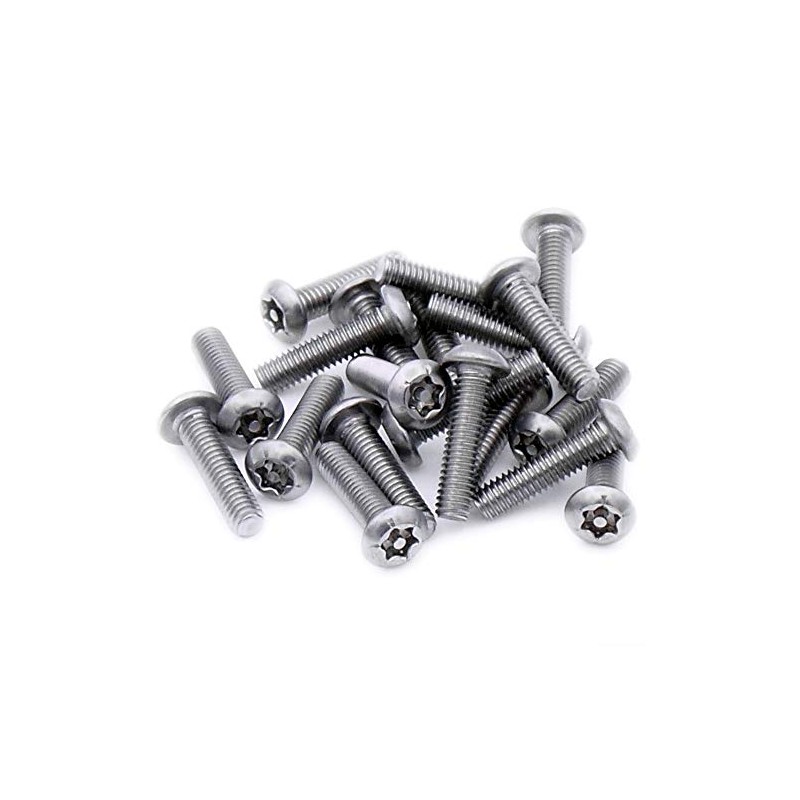 M3 (3mm x 10mm) TX Security Socket Button Machine Screw