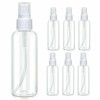 Unbranded 6Pack 100ml Travel Spray Bottle Plastic Transparent Perfume Empty