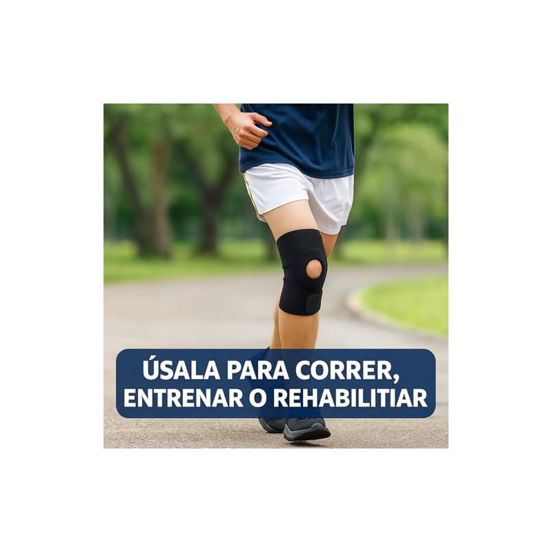 Rodillera de Compresión Ajustable para Meniscos y Ligamentos