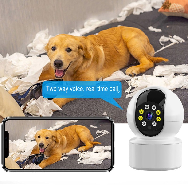 Security Camera Home Wireless WiFi 3MP HD Monitor with Full