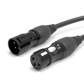 SZSL Microphone Cable Male to Female Microphone Connection for Microphone Recording Heavy Duty Microphone Capacitor Microphone AV Amplifier Speaker Recording Devices (1.5M)