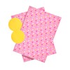 UK Greetings Girlfriend Gift Wrap - Pink Polka Dots Design
