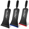 NEWISHTOOL Bulldozer Squeegee Kit Tint Tools, Long Handle Rubber Squeegee