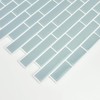 In Home NH2361 Sea Glass Peel & Stick Backsplash Tiles,