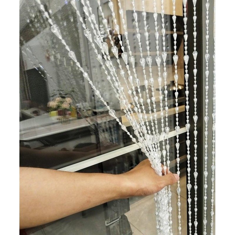 ave split Beaded Curtain Doorways Acrylic Hanging Door Beads String
