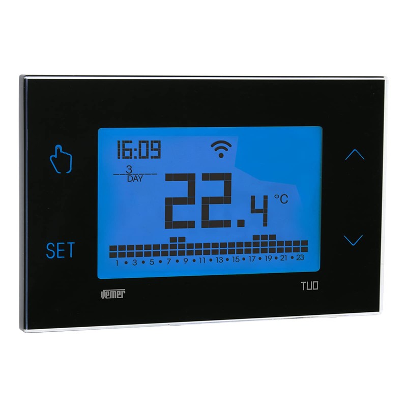 VEMER VE793800 TUO WiFi Lite Smart WiFi Thermostat, WLAN Room