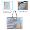 Art Portfolio Bag Laser Design Large Capacity Waterproof Artwork Posters