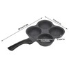 Hapivida Pancake Pan, Fried Egg Burger Pan with Handle, 4