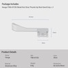 Haoge Metal Thumb Up Rest Hand Grip for Sony α7CII,
