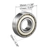 sourcing map Grooves Ball Bearing 6003Z Single Line Sign 17