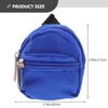 Wakauto Mochila para muñecas,Mini Mochilas con Cremallera,Bolsos con de poliéster