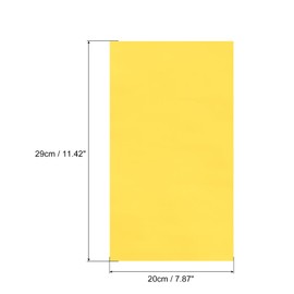 sourcing map 100 Sheets Heat Reactive Foil, 20x29cm Gold Foil Transfer Sheets Toner Reactive Foil Transfer Foil Sheets Hot Foil Stamping Paper for Crafts DIY Cardmaking Album Decoration