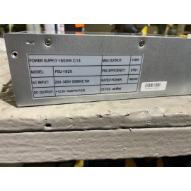 Alpha 1800W PSU Mining Power Supply for Antminer S9 or Etherium Miner  200-300V