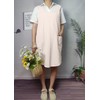 Cotton Cross Back Aprons Solid Color Cooking Kitchen Garden Smock