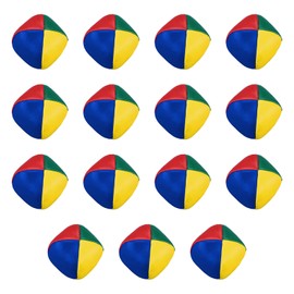 Zyluniy Pack of 12 Children's Juggling Balls Set, 5 cm Durable Juggling Set, Reusable, Soft, Colourful Juggling Balls, Durable, Ideal for Children and Beginners (Pack of 15)
