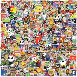 Generic Amazing Stickers | 100pcs Random Stickers Pack | Adults Teens Kids | Waterproof Vinyl Stickers Decals | Water Bottle Skateboard Helmet Laptop Bicycle