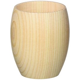 Yamako Guinomi Natural Body/Approx. Diameter 1.7 x Height 2.2 inches (4.3 x 5.6 cm), Box: Approx. 4.1 x 2.3 x 2.2 inches (10.3 x 5.8 x 5.8 x 5 cm)