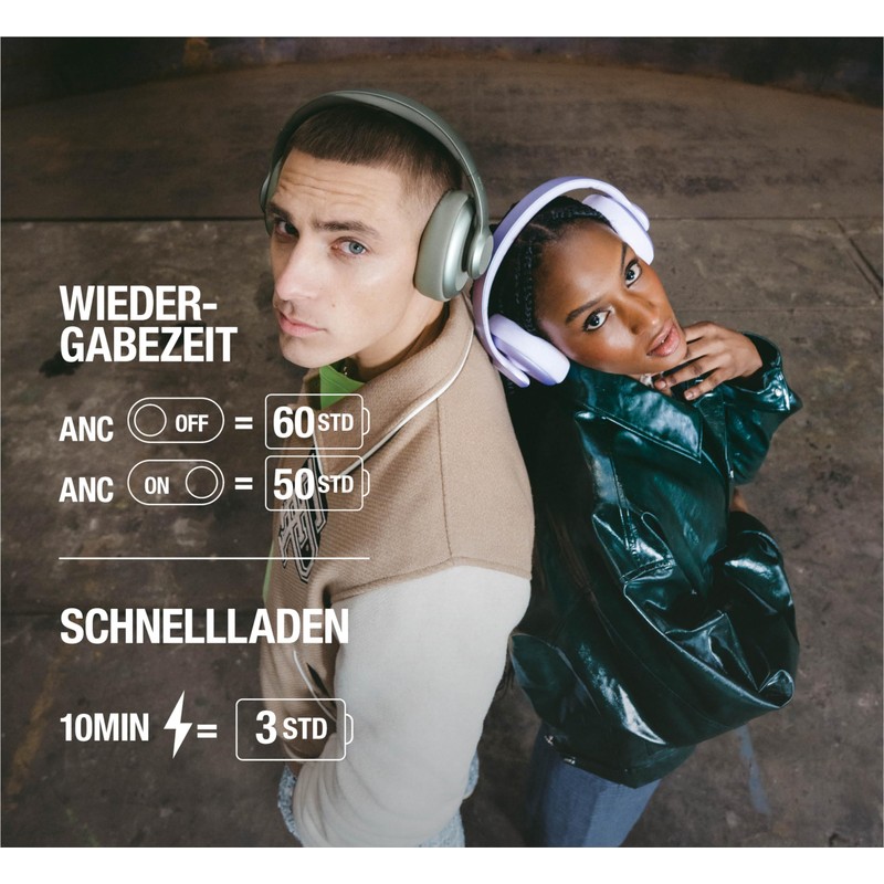 Fresh 'n Rebel Clam Ace Bluetooth Headphones Over Ear with