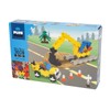 Plus-Plus 9603728 Geniales Konstruktionsspielzeug, Basic, Baustelle, Bausteine-Set,360 Teile