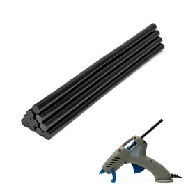 10 teile/satz 7x150mm Bunte Heißkleber Sticks Viskosität DIY Reparatur Werkzeug für 20 Watt Heißklebepistolen (Schwarz)