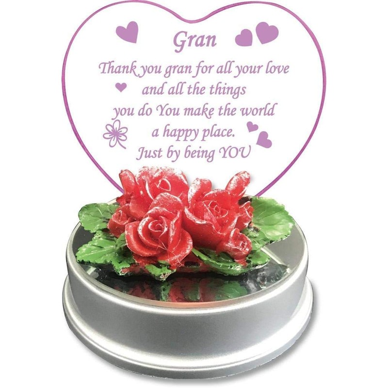 SAFRI Gran Gift LED Light Heart Shape Christmas Birthday Anniversary