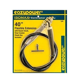 Eazypower 30167 40-Inch Flexible Drill Extension with 1/4-Inch Keyed Chuck