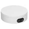 Rotating Display Stand White Epoxy Resin Flashing Motorized Rotating Display