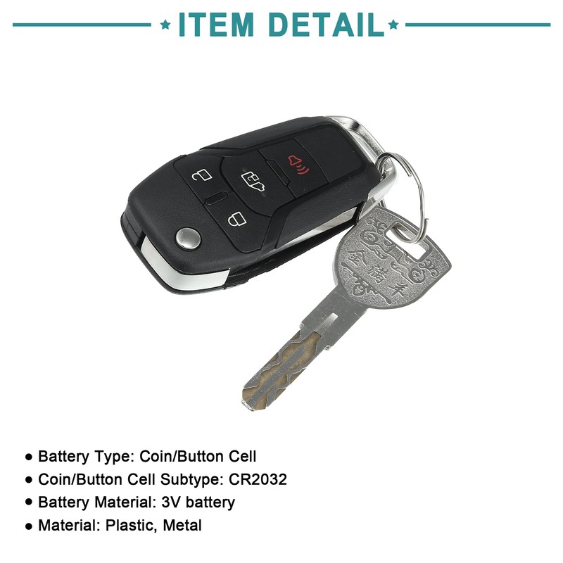 ACROPIX 315MHz Keyless Entry Remote Key Fob Fit for Ford