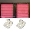 2Pcs Headrail Support Bracket Clips Venetian Blinds Load-Bearing Support Frame