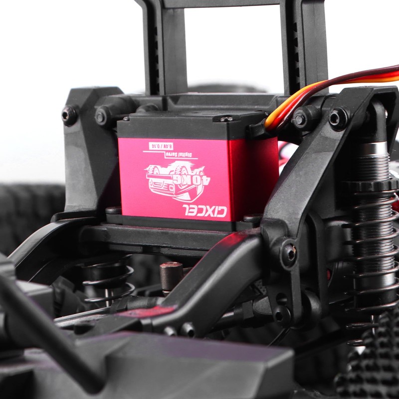 GIXCEL 40KG High Torque Digital RC Servo, Waterproof Metal Gear