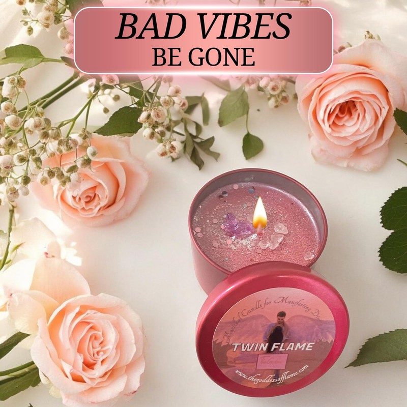 Twin Flame Spiritual Candle (8 oz)