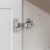 Furniware 2 pcs Soft Close Cabinet Hinge,110 Degree Half Overlay