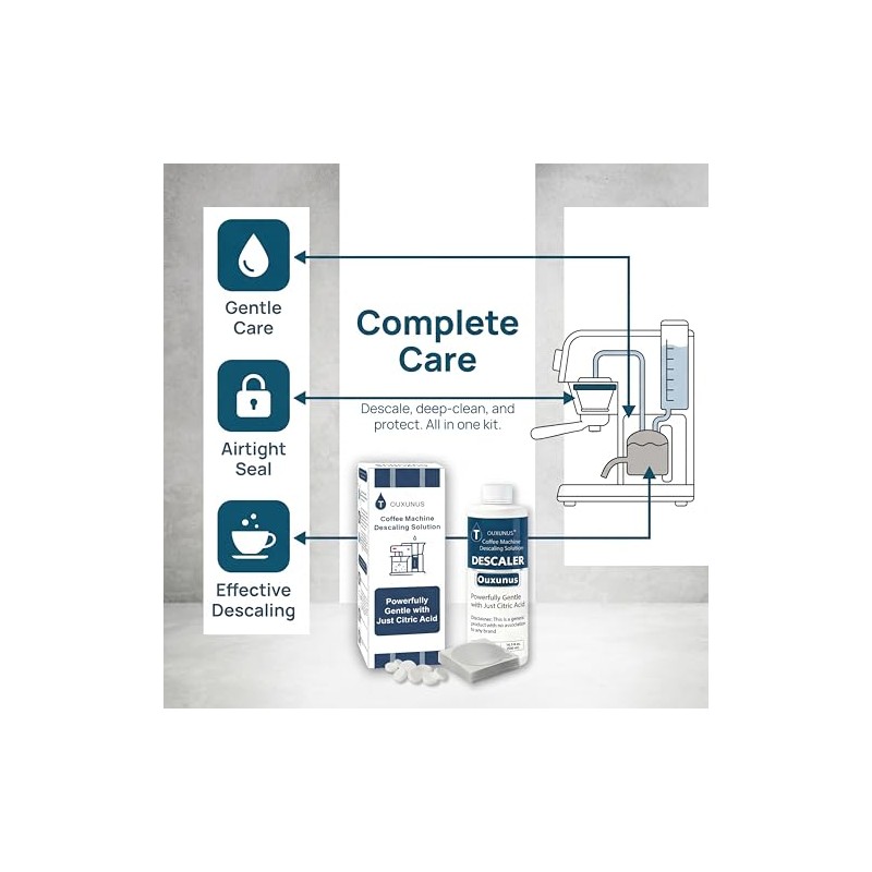 Comprehensive Descaling Solution Kit for Nespresso Vertuo