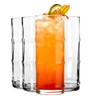 Libbey Tiki Bamboo Highball Drinking Glasses,Iconic 16 Oz Tall Cocktail