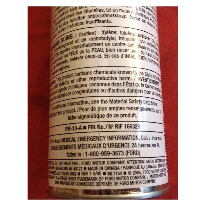 Motorcraft Ford Motorcraft High Temperature Anti-Corrosion Coating 16 oz 1