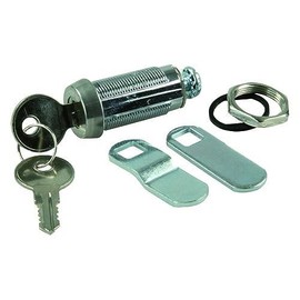 JR Products 00185 Compartment Door Key Lock - 1-3/8"