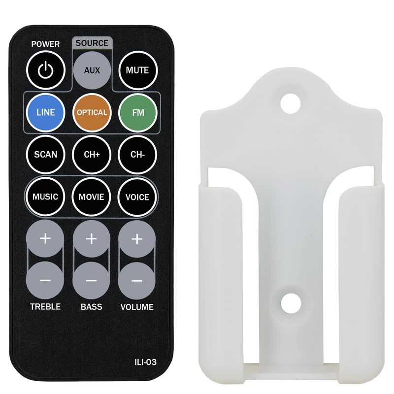 Replacement Remote Control for iLive ITB153B IT302 IT202B IT302B ITB382B