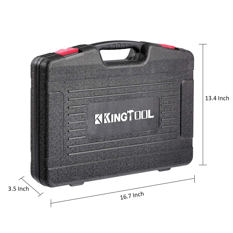 KingTool 87 Pc. Advanced Wood Chisel Set with Storage Case