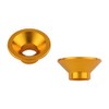 POSH 990806-04 Motorcycle Supplies, Sarabolt, Inner Diameter Conversion Aluminum Color