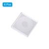 PATIKIL 6 Pcs Coin Snap Holder Silver Dollar Coin Holder