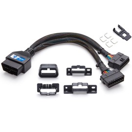 OBD2 Splitter for Ford and for GM, bbfly-B54 OBDII Splitter 2 Way Extension Cable 1FT/30CM (B54 for Ford and for GM)