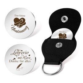 Ratifyale Pocket Hug Teacher Gift, silver