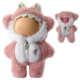 Clothes for Labuub 17cm Doll(NO Doll),Handcrafted Crochet Set for Doll, Premium Outfit ,Cute Clothes for Dress up Unique Style