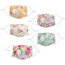 10 PCS Activated Carbon Filter Replacement Sheet+5PCS Reusable Face Màsc For Children Play (StyleC 5PCS+10PCS Filter)