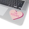 I'm Yours Heart Kiss-Cut Sticker scrapbooking - Color: 6" ×