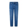 Pepe Jeans Finsbury Men's Skinny Fit Regular Waist Jeans, Blue