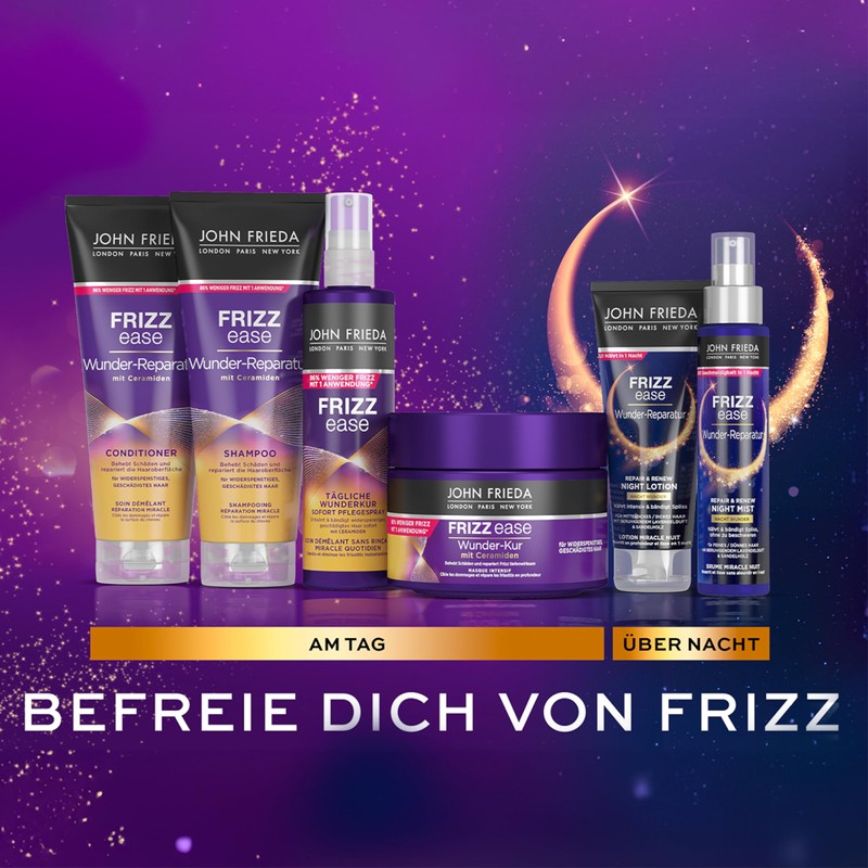 John Frieda - Frizz Ease Miracle Repair Shampoo - Instant